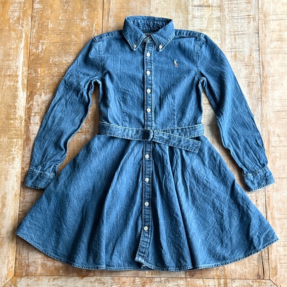 Ralph Lauren Other - NWOT Ralph Lauren Denim Shirt Dress size 14